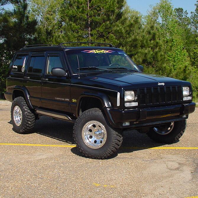 2.5 Inch Lift Kit 1984-2001 Jeep Cherokee XJ with Shocks Superlift