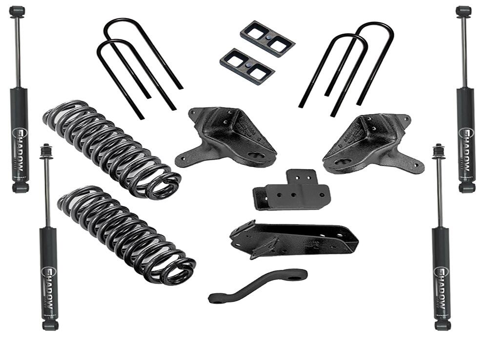 6 Inch Lift Kit 1980-1996 Ford Bronco 4WD with Shocks Superlift-2