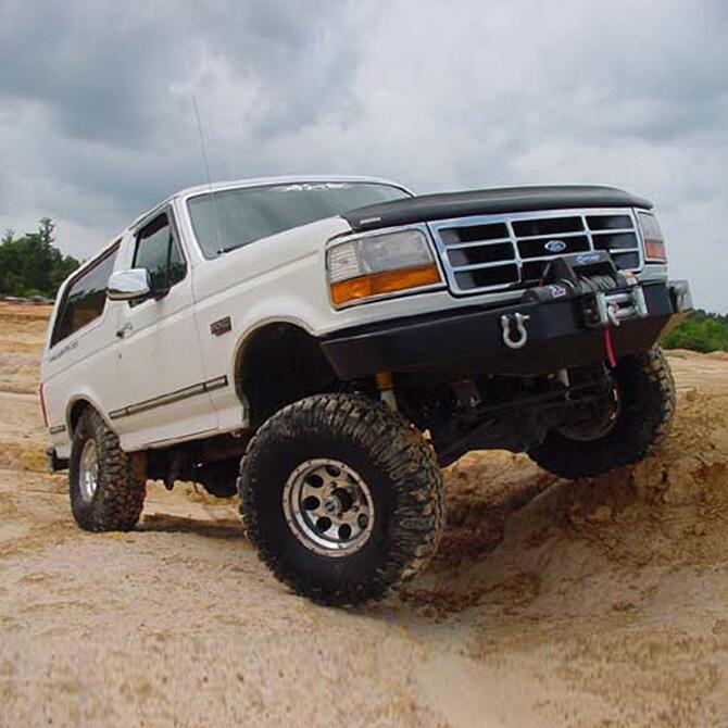 6 Inch Lift Kit 1980-1996 Ford Bronco 4WD Superunner Radius Arm Kit with Shocks Superlift-1