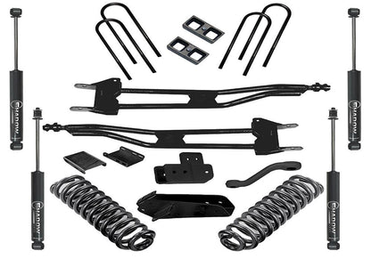 6 Inch Lift Kit 1980-1996 Ford Bronco 4WD Superunner Radius Arm Kit with Shocks Superlift-2