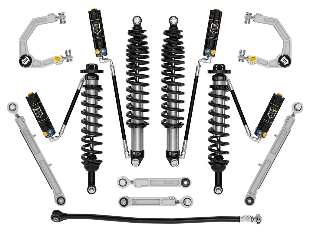2021-2023 Ford Bronco Non-Sasquatch 3-4 Inch Lift Suspension System Tubular ICON Vehicle Dynamics-61