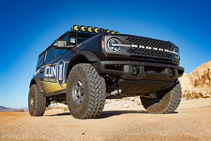 2021-2023 Ford Bronco Sasquatch 2-3 Inch Lift Suspension System Billet Heavy Rate Rear Spring ICON Vehicle Dynamics-96