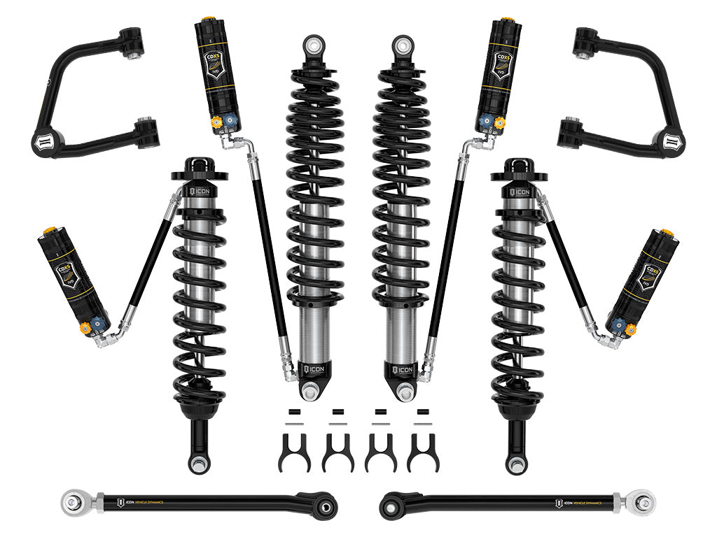2021-2023 Ford Bronco Sasquatch 2-3 Inch Lift Suspension System Billet Heavy Rate Rear Spring ICON Vehicle Dynamics-100