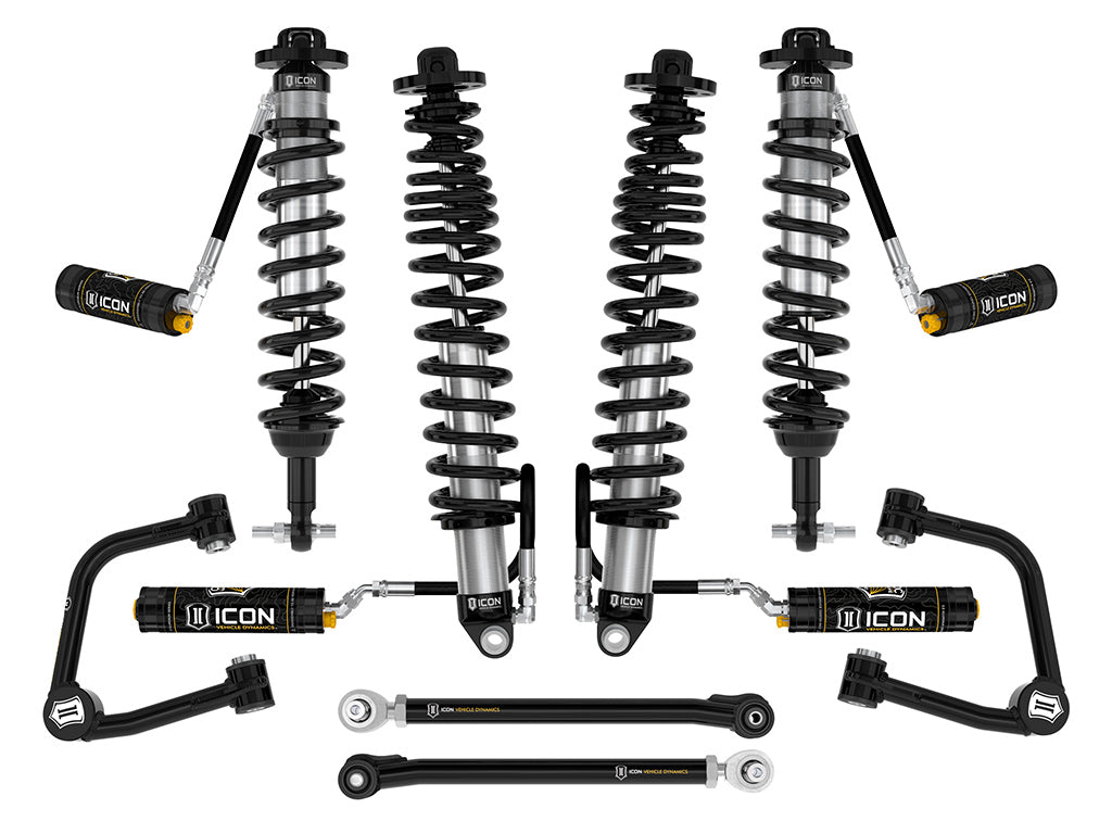2021-2023 Bronco Sasquatch 2-3 Inch Lift Suspension System Tubular UCA Heavy Rate Rear Spring ICON Vehicle Dynamics-4