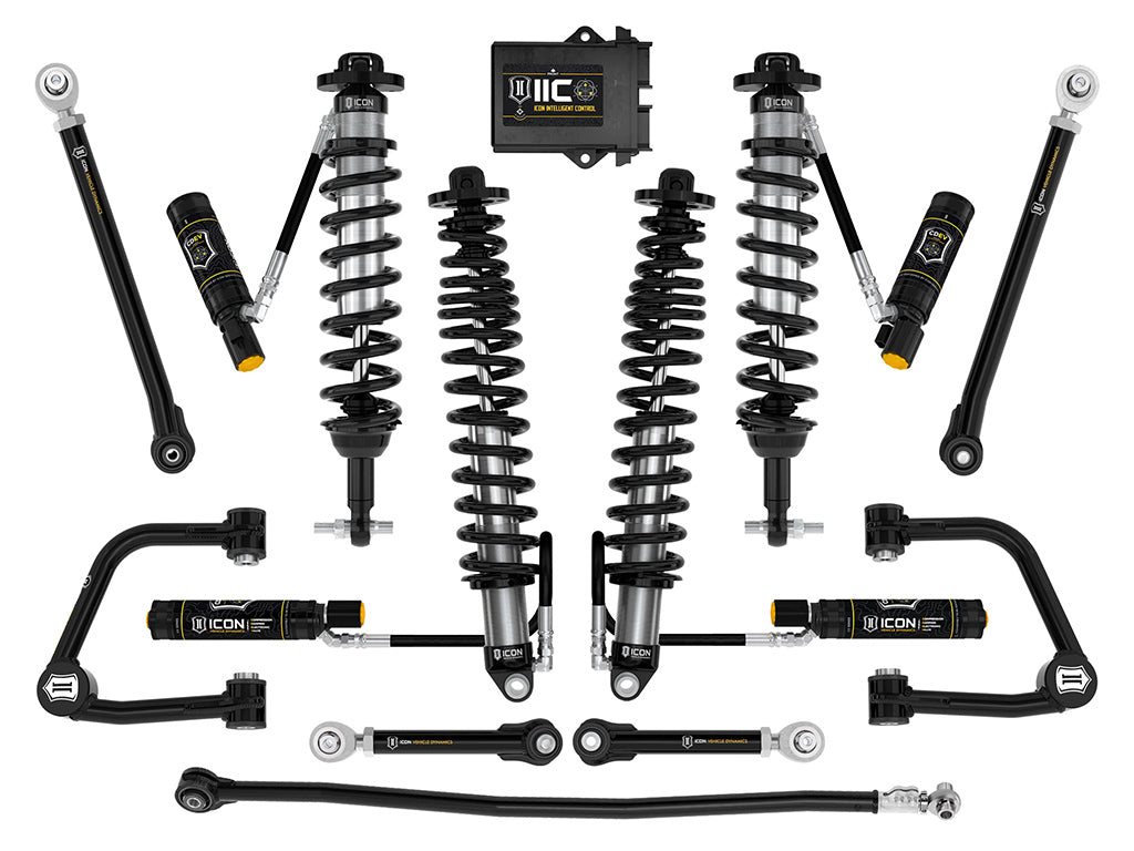 2021-2023 Ford Bronco Sasquatch 2-3 Inch Lift Suspension System Billet Heavy Rate Rear Spring ICON Vehicle Dynamics-27