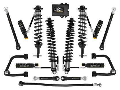 2021-2023 Ford Bronco Sasquatch 2-3 Inch Lift Suspension System Billet Heavy Rate Rear Spring ICON Vehicle Dynamics-27