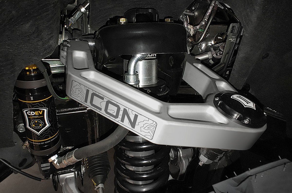 2021-2023 Ford Bronco Sasquatch 2-3 Inch Lift Suspension System Billet Heavy Rate Rear Spring ICON Vehicle Dynamics-32