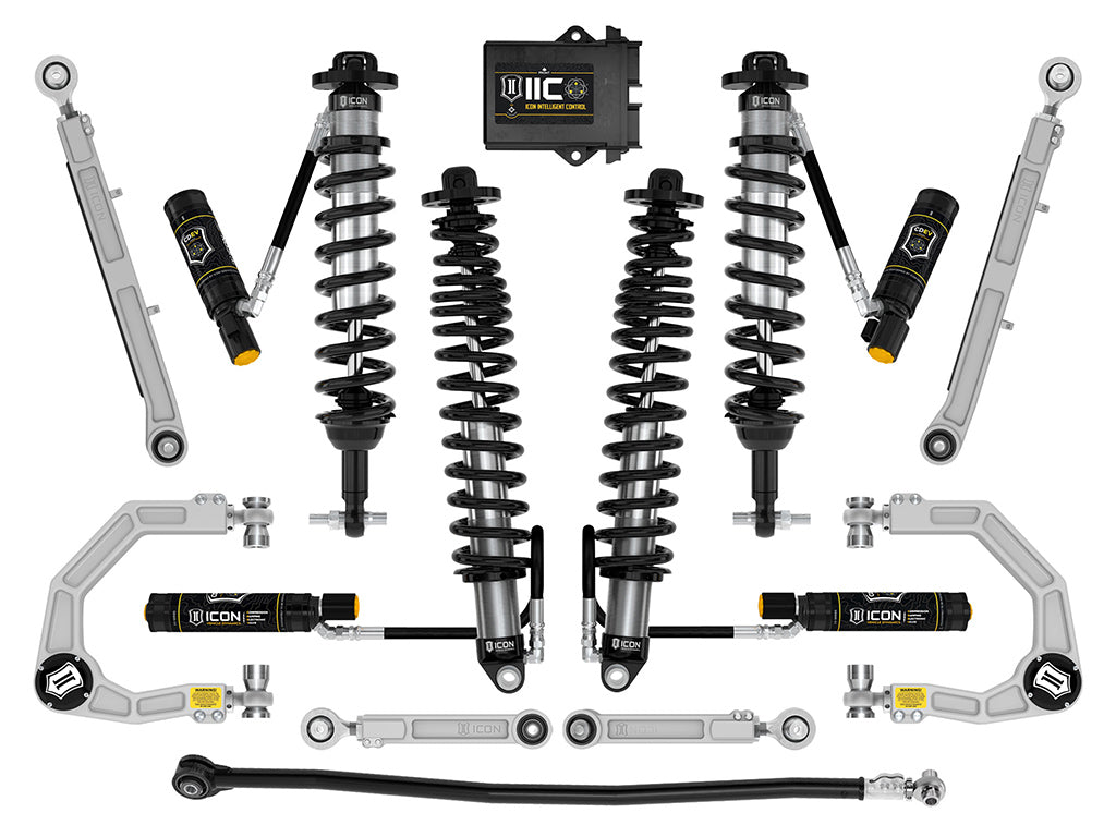 2021-2023 Ford Bronco Sasquatch 2-3 Inch Lift Suspension System Billet Heavy Rate Rear Spring ICON Vehicle Dynamics-39