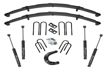 6 Inch Lift Kit 1973-1987 K10/K15 1973-1991 Blazer/Jimmy/Suburban 1/2 Ton Solid Axle 4WD Rear Block Kit with Shocks Superlift-2
