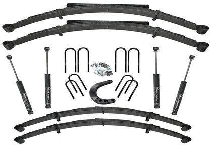 6 Inch Lift Kit (with 52 Inch Rear Springs) 1973-1987 K10/K15 1973-1991 Blazer/Jimmy/Suburban 1/2 Ton Solid Axle 4WD with Shocks Superlift-2