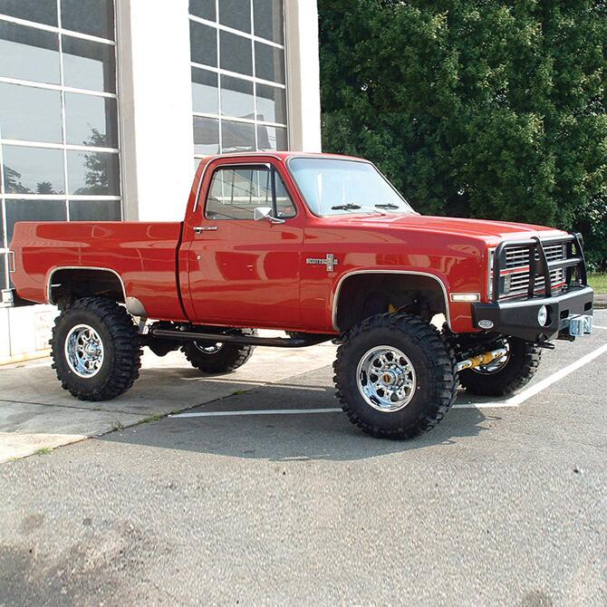 8 Inch Lift Kit 1973-1987 K10/K15 1973-1991 Blazer/Jimmy/Suburban 1/2 Ton Solid Axle 4WD Rear Block Kit with Shocks Superlift
