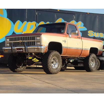 8 Inch Lift Kit (with 52 Inch Rear Springs) 1973-1987 K10/K15 1973-1991 Blazer/Jimmy/Suburban 1/2 Ton Solid Axle 4WD Rear Spring Kit with Shocks Superlift