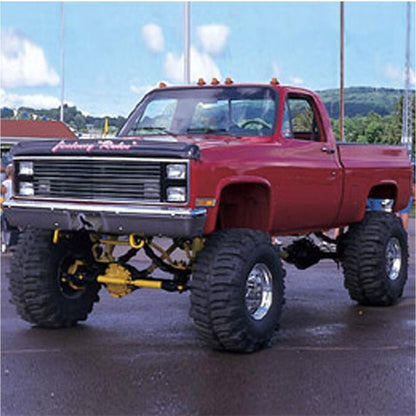 12 Inch Lift Kit 1973-1987 Chevy K10 and GMC K15 4WD / 1973-1991 Suburban 1/2 Ton Solid Axle 4WD- Rear Spring Kit with Shocks Superlift-2