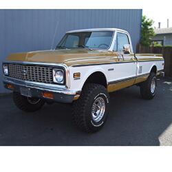 4 Inch Lift Kit (with 52 Inch Rear Springs) 1973-1991 Chevy K20 and GMC K25 Suburban or 1973-1988 3/4 Ton Solid Axle Pickup 4WD with Shocks Superlift