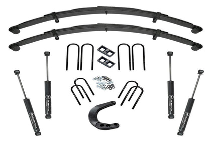6 Inch Lift Kit 1973-1991 Chevy K20 and GMC K25 Suburban or 1973-1988 3/4 Ton Solid Axle Pickup 4WD Rear Block Kit with Shocks Superlift-2