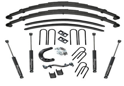 8 Inch Lift Kit 1973-1991 Chevy K20 and GMC K25 Suburban or 1973-1988 3/4 Ton Solid Axle Pickup 4WD Rear Block Kit with Shocks Superlift-1