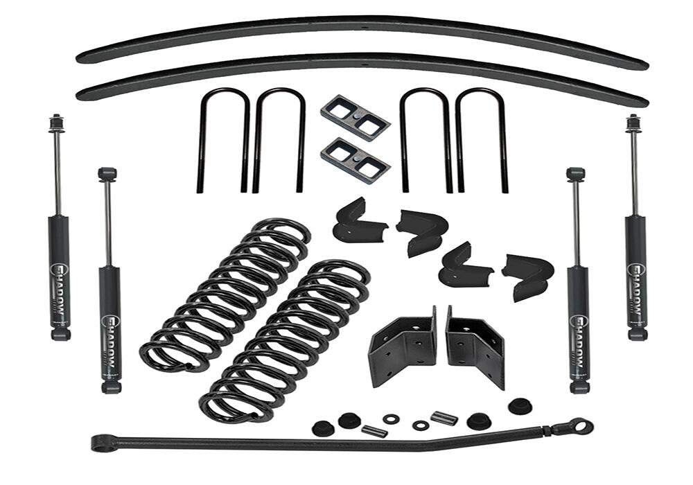 6.5 Inch Lift Kit 1977-1979 Ford F-100 and F-150 4WD with Shocks Superlift-1