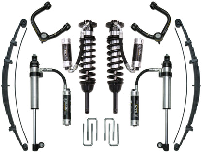 2005-2015 Toyota Tacoma 0-3.5 Inch Lift 2016-2023 Tacoma 0-2.75 Inch Lift Suspension System ICON Vehicle Dynamics