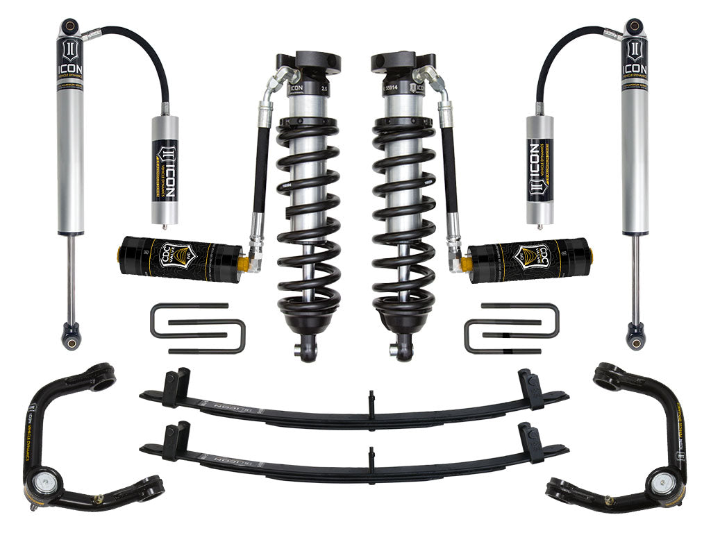 1995.5-04 Toyota Tacoma 0-3 Inch Lift Suspension System Billet UCA ICON Vehicle Dynamics-1