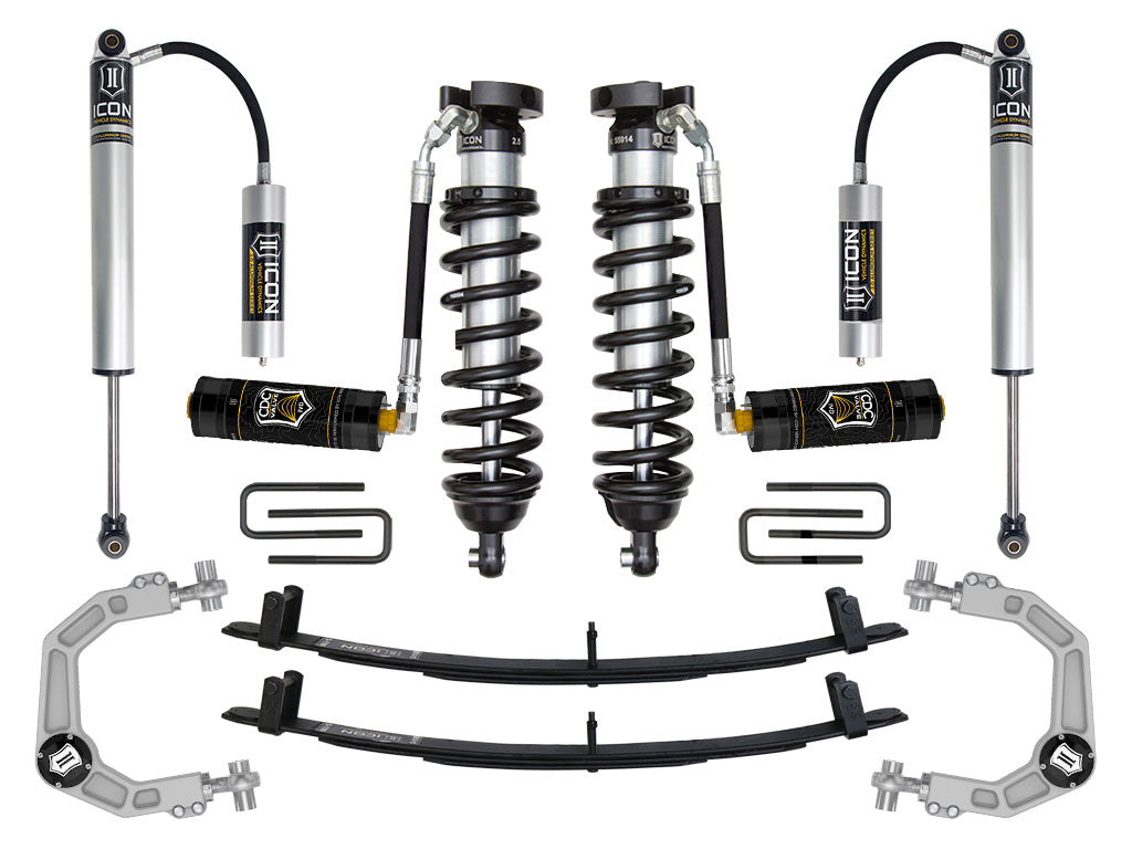 1995.5-04 Toyota Tacoma 0-3 Inch Lift Suspension System Billet UCA ICON Vehicle Dynamics