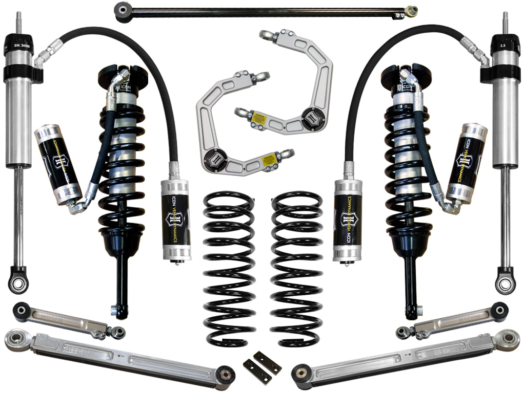 03-09 4Runner FJ Cruiser 0-3 Inch Suspension System W Billet UCA ICON Vehicle Dynamics-1