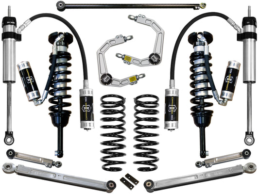 03-09 4Runner FJ Cruiser 0-3 Inch Suspension System W Billet UCA ICON Vehicle Dynamics-1