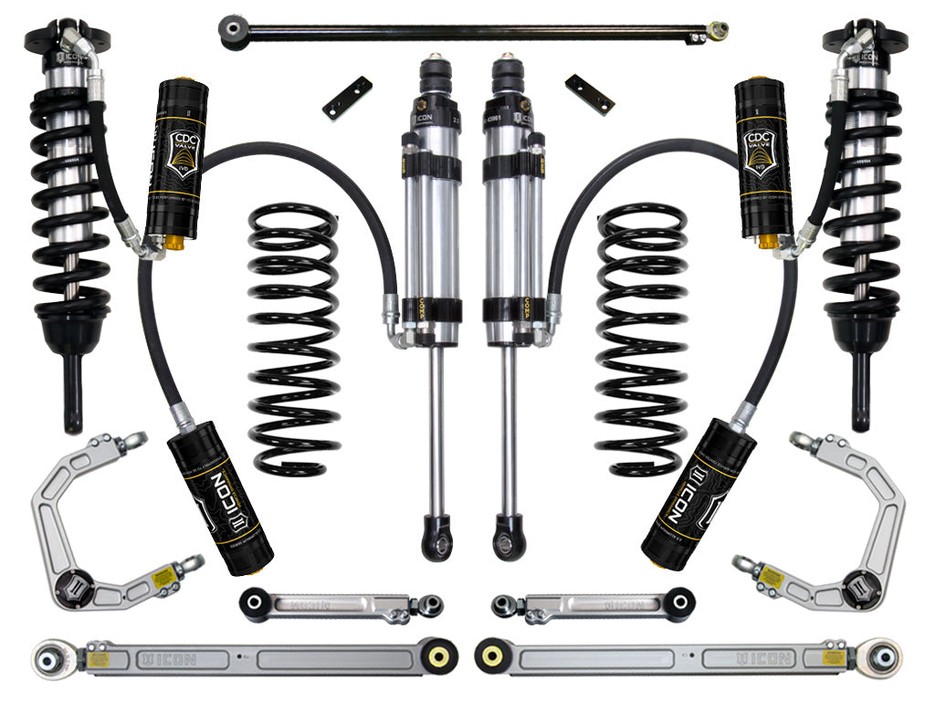 2010-2024 Toyota 4Runner 2010-2014 Toyota FJ Cruiser 0-3.5 Inch Lift Suspension System ICON Vehicle Dynamics-1