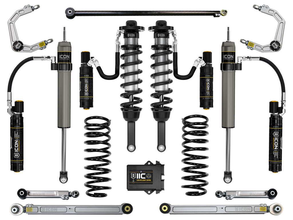 2010-2024 Toyota 4Runner 0-3.5 Inch Lift Suspension System Billet UCA ICON Vehicle Dynamics-1