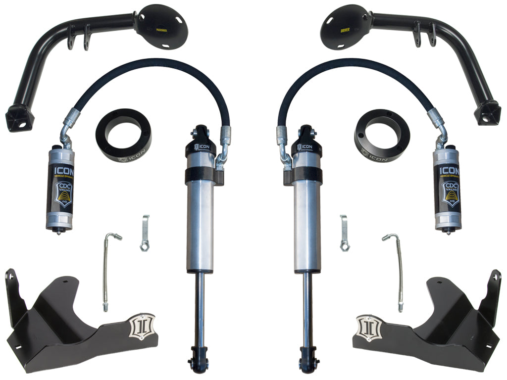2010-2024 Toyota 4Runner 2010-2014 Toyota FJ Cruiser S2 Secondary Shock Upgrade System ICON Vehicle Dynamics-1
