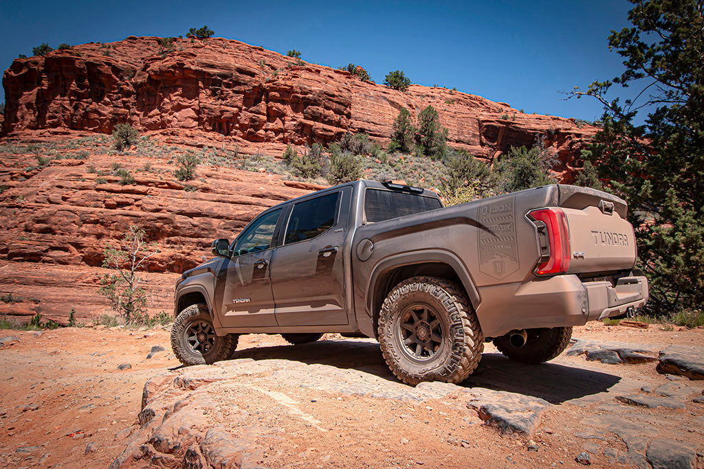 2022-2025 Toyota Tundra 2-3 Inch Lift Stage 2 2.5 Exp Suspension System Tubular ICON Vehicle Dynamics-3