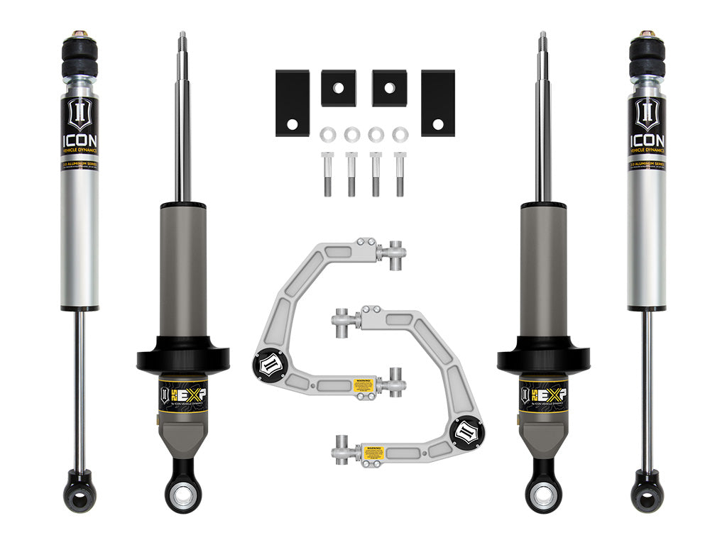 2022-2025 Toyota Tundra 0-3 Inch Lift Stage 2 2.5 Exp Suspension System Billet ICON Vehicle Dynamics-4