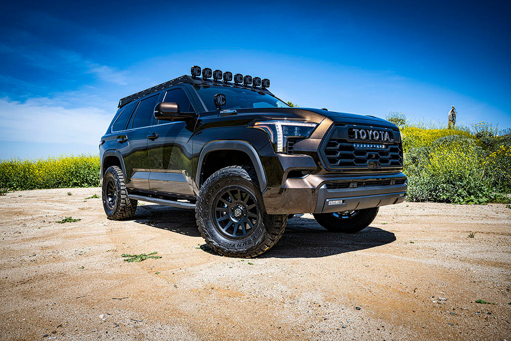 2023-2025 Toyota Sequoia 3-4.5 Inch Lift Stage 10 Suspension System Tubular CDXS Trd ICON Vehicle Dynamics-1