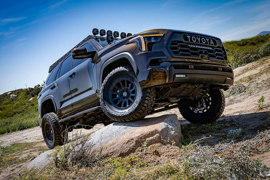 2023-2025 Toyota Sequoia 3-4.5 Inch Lift Stage 10 Suspension System Tubular CDXS Trd ICON Vehicle Dynamics-3