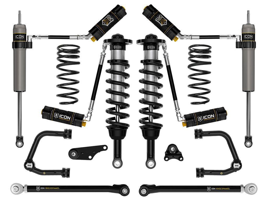 2024-2025 Toyota Tacoma 1.25-3 Inch Lift Suspension System Tubular ICON Vehicle Dynamics-18