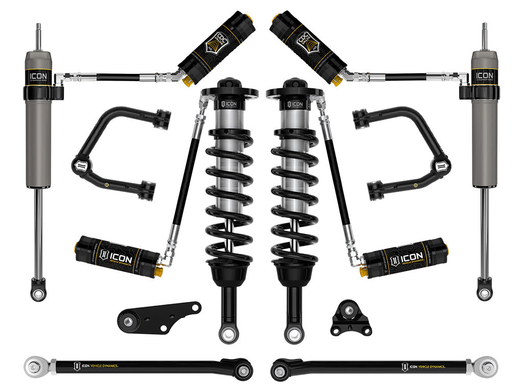 2024-2025 Toyota Tacoma 1.25-3 Inch Lift Suspension System Tubular ICON Vehicle Dynamics-21