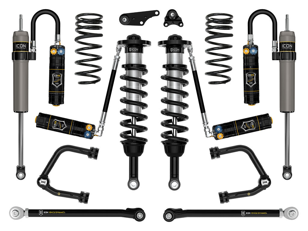 2024-2025 Toyota Tacoma 1.25-3 Inch Lift Suspension System Tubular ICON Vehicle Dynamics-7
