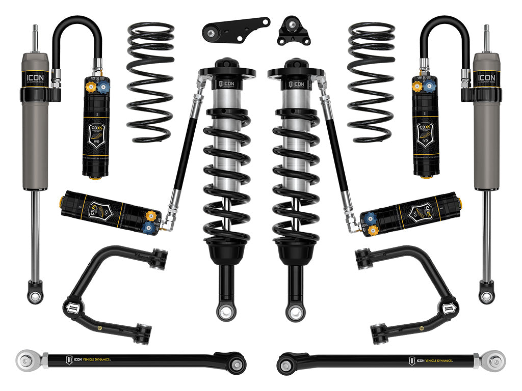 2024-2025 Toyota Tacoma 1.25-3 Inch Lift Suspension System Tubular ICON Vehicle Dynamics-3