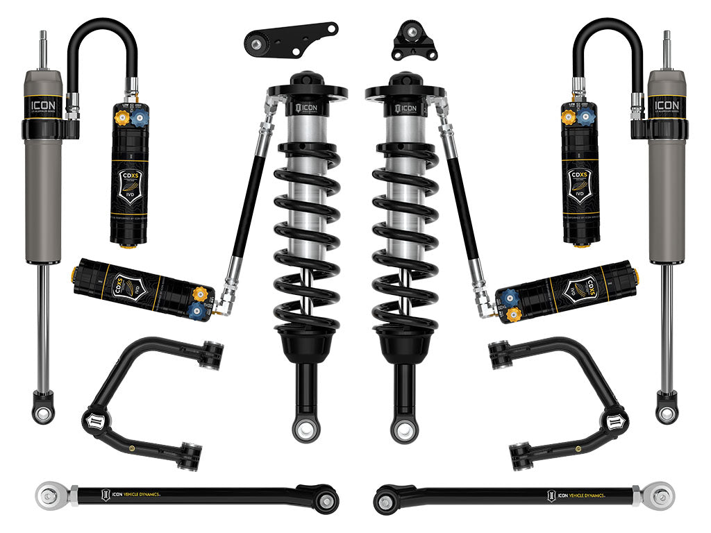 2024-2025 Toyota Tacoma 1.25-3 Inch Lift Suspension System Tubular ICON Vehicle Dynamics-10