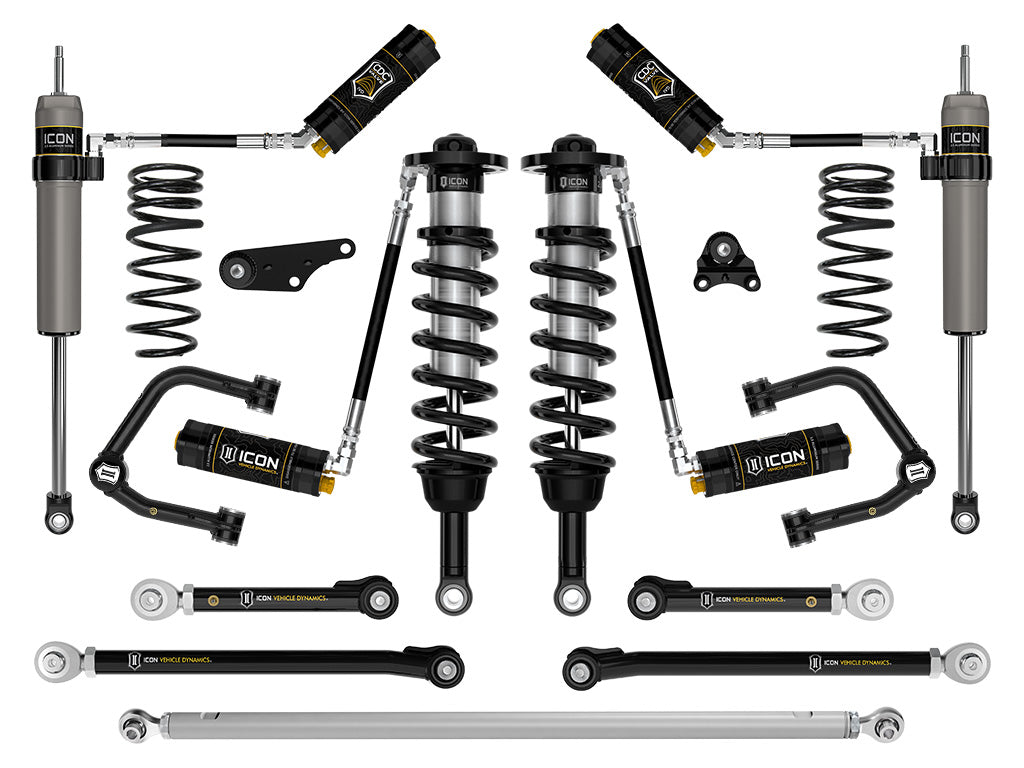 2024-2025 Toyota Tacoma 1.25-3 Inch Lift Suspension System Tubular ICON Vehicle Dynamics-139