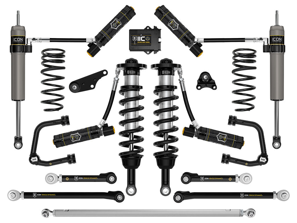 2024-2025 Toyota Tacoma 1.25-3 Inch Lift Suspension System Tubular ICON Vehicle Dynamics-124