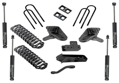 4 Inch Lift Kit 1980-1996 Ford F-150 4WD with Shocks Superlift-1