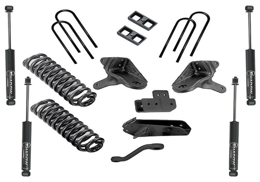 4 Inch Lift Kit 1980-1996 Ford F-150 4WD with Shocks Superlift-1