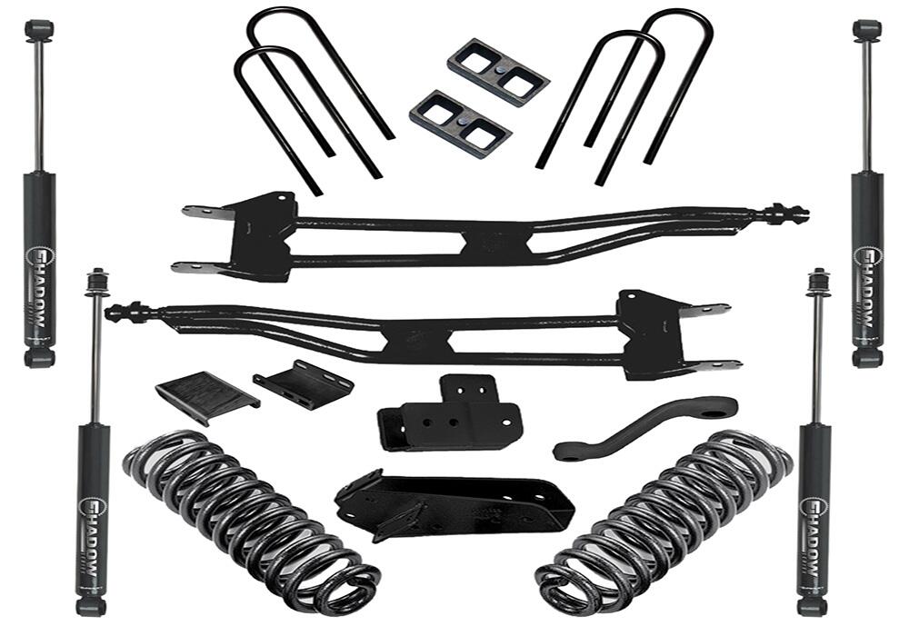 6 Inch Lift Kit 1980-1996 Ford F-150 4WD Superunner Kit with Shocks Superlift-1
