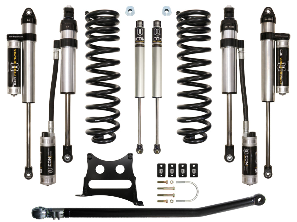 2005-2016 Ford F-250/F-350 Super Duty 4WD Diesel 2.5 Inch Lift Suspension System ICON Vehicle Dynamics