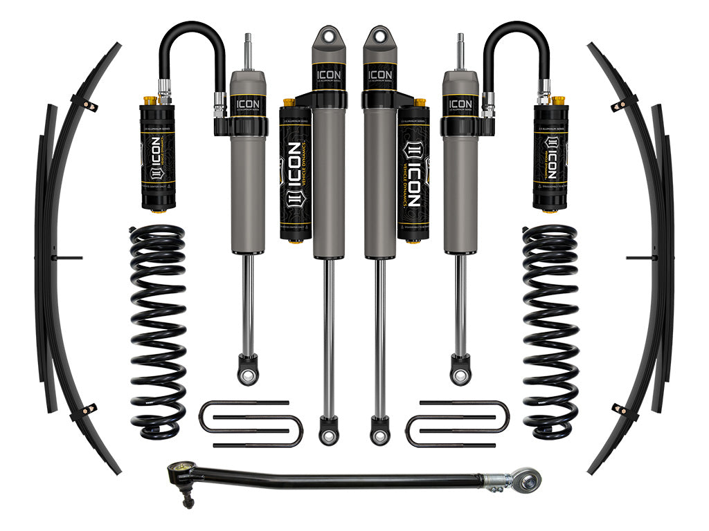 2017-2019 Ford F-250/F-350 4WD Diesel 2.5 Inch Lift Suspension System W/ Expansion Packs ICON Vehicle Dynamics