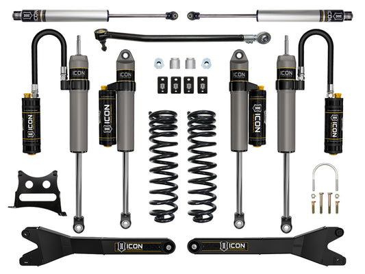 2017-2019 Ford F-250/F-350 Super Duty 4WD Diesel 2.5 Inch Lift Suspension System ICON Vehicle Dynamics