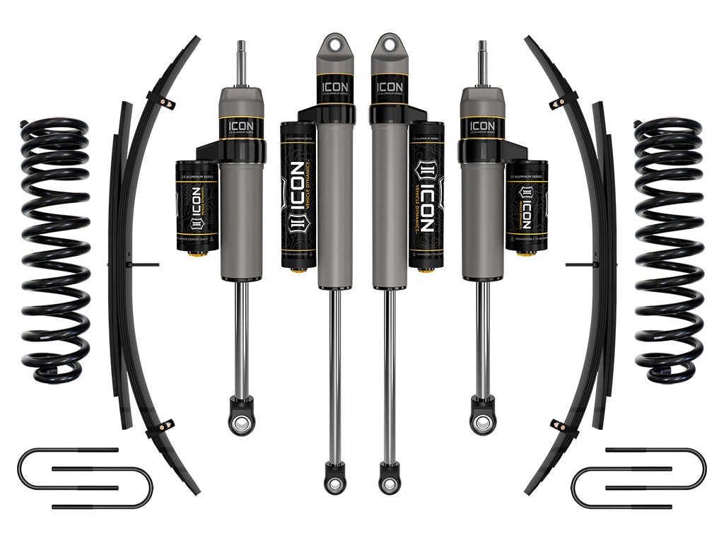 2008-2010 Ford F-250/F-350 Super Duty 4WD Diesel 2.5 Inch Lift Suspension System W/ Expansion Packs ICON Vehicle Dynamics-3