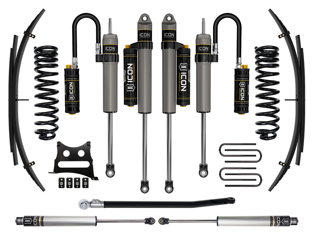 2011-2016 Ford F-250/F-350 Super Duty 4WD Diesel 2.5 Inch Lift Suspension System W/ Expansion Packs ICON Vehicle Dynamics-1