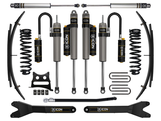 2011-2016 Ford F-250/F-350 Super Duty 4WD Diesel 2.5 Inch Lift Suspension System W/ Expansion Packs ICON Vehicle Dynamics
