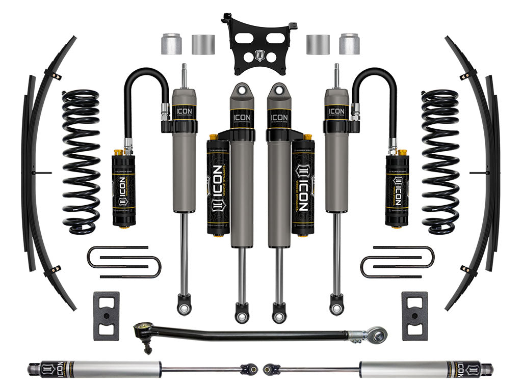 2023 Ford F-250/F-350 Super Duty 4WD Gas 2.5 Inch Lift Suspension System ICON Vehicle Dynamics